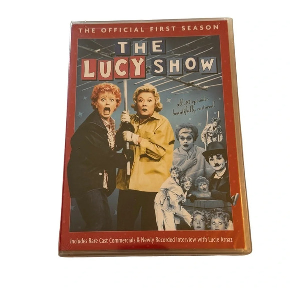 THE LUCY SHOW SEASON 1 New Sealed 4 DVD Set All 30 Episodes Restored 12hrs 53min - Picture 3 of 7